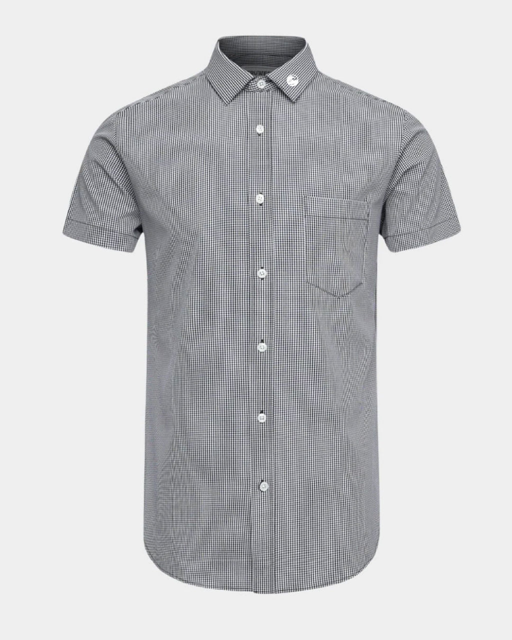 Phenom Classic Short Sleeve Textured Dress Shirt