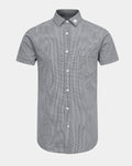 Phenom Classic Short Sleeve Textured Dress Shirt