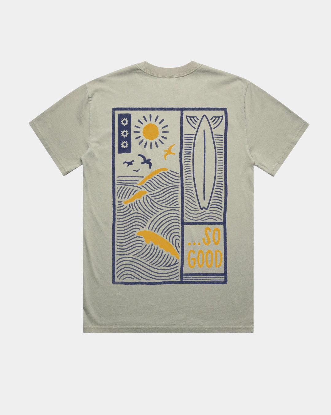 Costa Vida Heavy Faded Tee