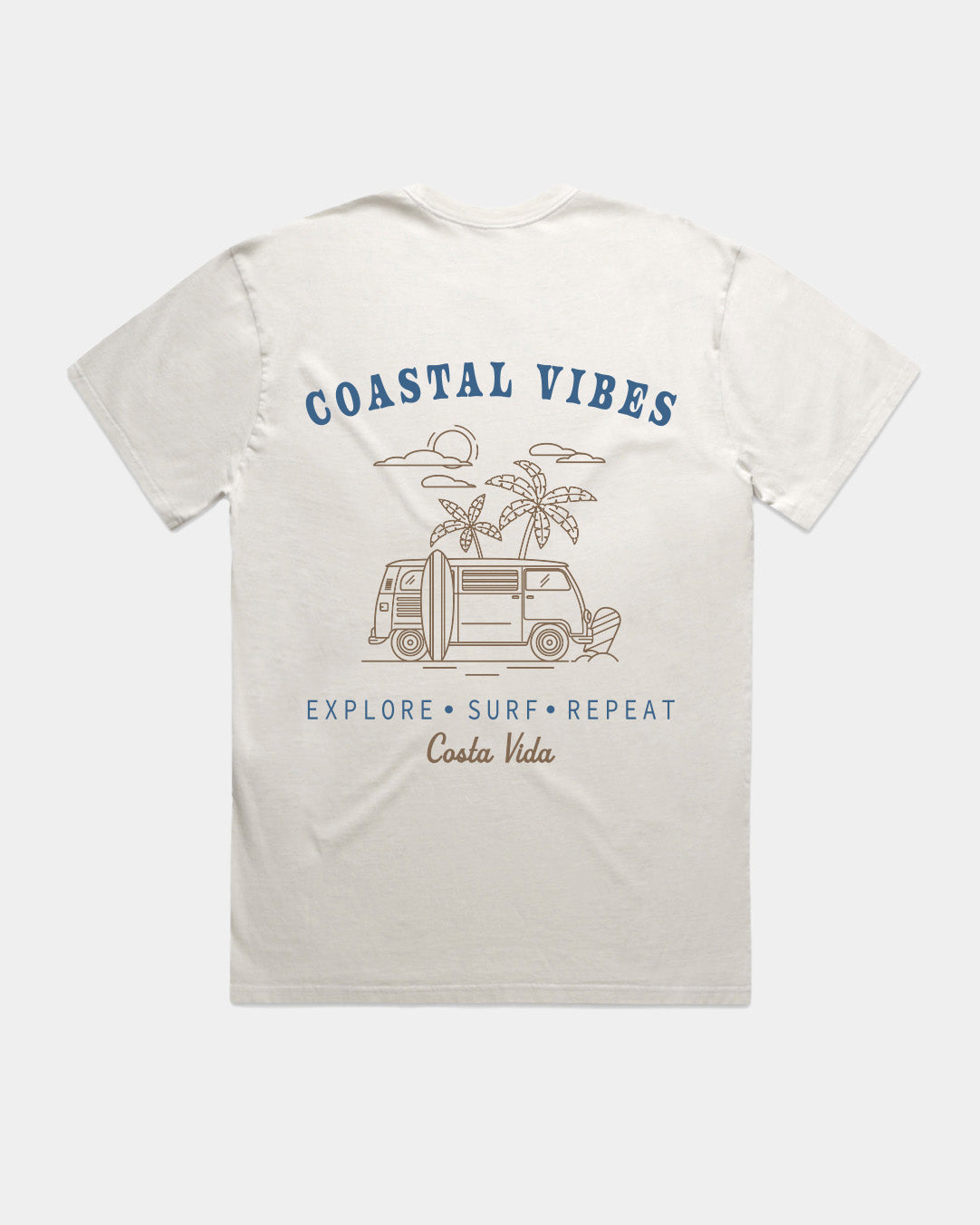 Costa Vida Heavy Faded Tee