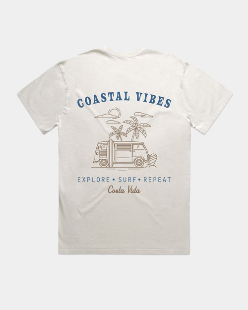 Costa Vida Heavy Faded Tee